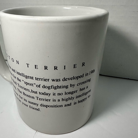 Boston Terrier Coffee Tea Mug Cup Collectible - Picture 4 of 8